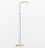 Tolson Exposed Shower Set - Aged Brass