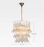 Providence Triple Tier Chandelier, 24-32" Width