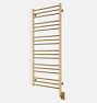 Towel Warmer Contemporary 19.5x47.5in Unlacquered Brass