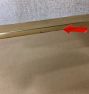 Open Box: Colestin Metal Frame Mirror (24"W x 36"H) - Aged Brass