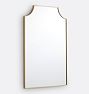 Open Box: Colestin Metal Frame Mirror (24"W x 36"H) - Aged Brass