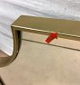 Open Box: Colestin Metal Frame Mirror (24"W x 36"H) - Aged Brass