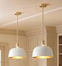 Dekum 11" Pendant, Metal Shade
