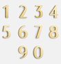 6" Macleay House Numbers