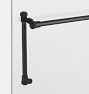 Rigdon 8" Shower Door Pull And Towel Bar