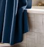 Waffle Stripe Shower Curtain