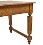 Vintage 20th Century American Library Table with Drawers