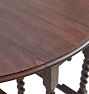 Vintage 20th Century Jacobean Gate Leg Table