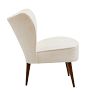 Vintage Midcentury Modern Boucle Fabric Chair