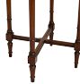 Vintage Victorian Round Mahogany Side Table