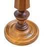 Vintage 19th Century Italian Walnut and Alabaster Pedestal Table