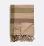 Light-Weight Plaid Wool Throw