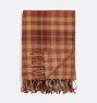 Light-Weight Plaid Wool Throw