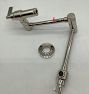 Open Box: West Slope Cross Handle Wall Mount Pot Filler - Polished Nickel