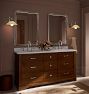 Theo Sconce, Glass and Alabaster Shades