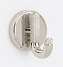 Trask Single J Hook, Polished Nickel