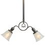 Vintage Classical Revival Bronze Wreath Chandelier