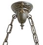 Vintage Classical Revival Open Pan Chandelier