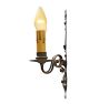 Pair of Vintage Double Arm Wall Sconces Colonial Revival with Hand Applied Highlights