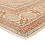 Vintage Turkish Hand-Knotted Wool Rug Elephant Foot Pink 6'6" x 9'6"