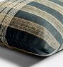 Plaid Striped Silk Pillow Cover