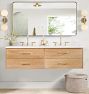 Geneva Wall Mount Double Vanity, 60"
