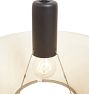 Vintage Industrial "Duplexalite" Pendant with Milk Glass Diffuser