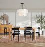 Willamette 32" Double Tier Chandelier, Pearl White Glass