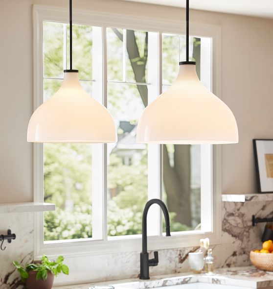 Folk Abigail Glass Soft Cone Pendant | Rejuvenation