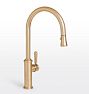 Davoli Pull Down Faucet, Satin Bronze PVD PVD