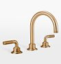 Descanso Tall Spout Widespread Bathroom Faucet, Satin Bronze PVD PVD