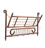 Vintage Victorian Faux Bamboo Magazine Wall Shelf