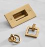 Chloe Square Drop Ring