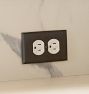 Cornell Bronze Duplex Switchplate