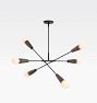 Altona Bare-Bulb Chandelier