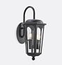 Murrow 21in Sconce Single Oil Rubbed Bronze Clear Glass