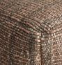 Shiloh Corded Wool &amp; Jute Pouf
