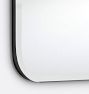 Frameless Arched Mirror