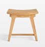 Odin Curved Teak Shower Bench