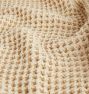 Waffle Knit Organic Cotton Towel