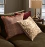 Forest Embroidered Pillow Cover