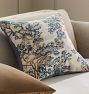 Forest Embroidered Pillow Cover
