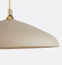 Trillium 20" Pendant, Ceramic Shades