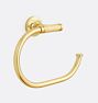 Asher Towel Ring, Aged Brass
