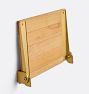 Carter Wall Mount Teak Folding Shower Seat - ADA