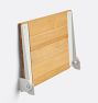 Carter Wall Mount Teak Folding Shower Seat - ADA