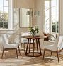 Ansel 4-Light Chandelier, 25" Width Metal Shades