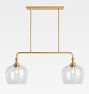 Theo Double Linear Chandelier