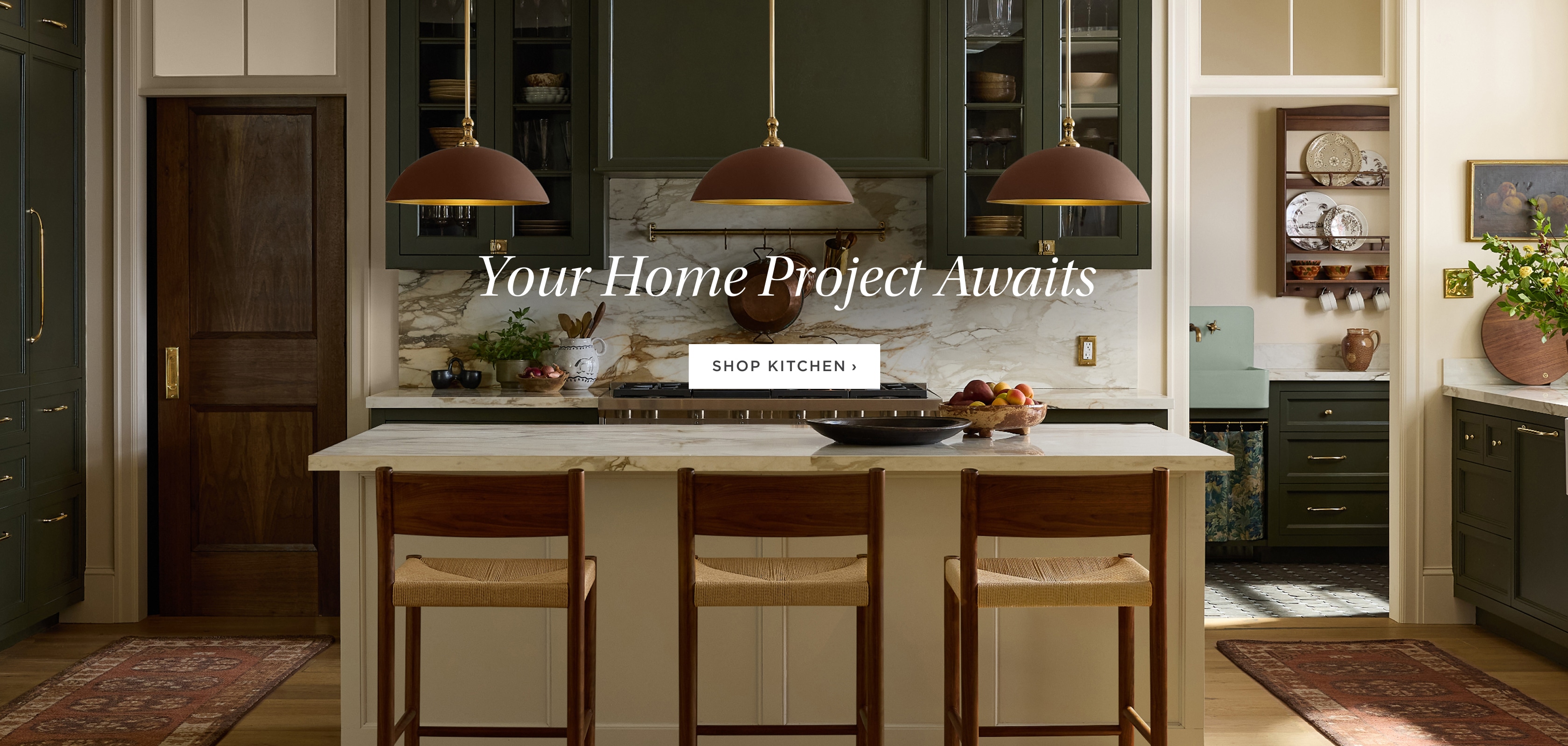 Your Kitchen Project – feat. Theo Pendant available in 60+ shade choices