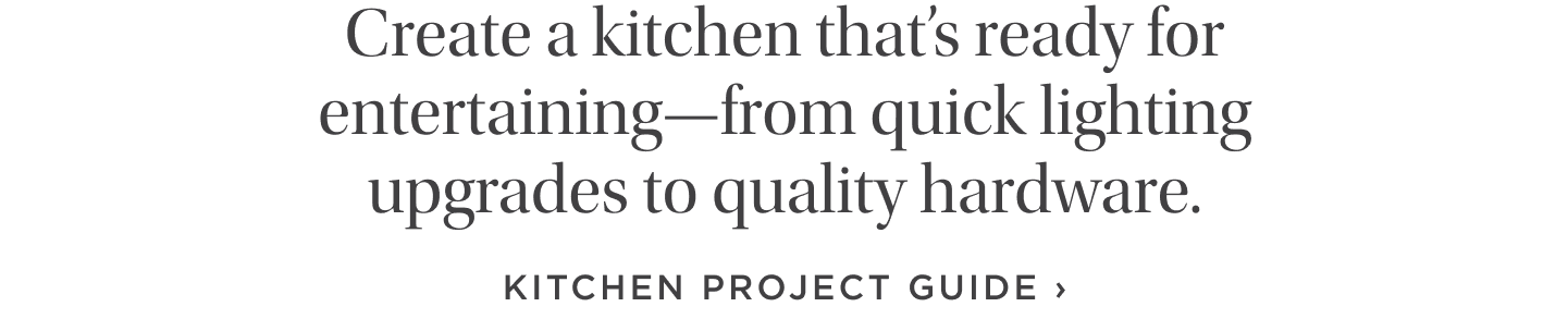 Kitchen Project Guide